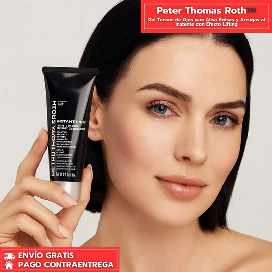 Peter Thomas Roth™️: Gel Tensor de Ojos que Alisa Bolsas y Arrugas al Instante con Efecto Lifting