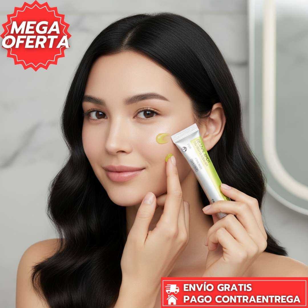 Oferta Especial 2x1 Retinal  Shot™️: Potenciador Nocturno con Retinal 0.1% para Arrugas y Poros