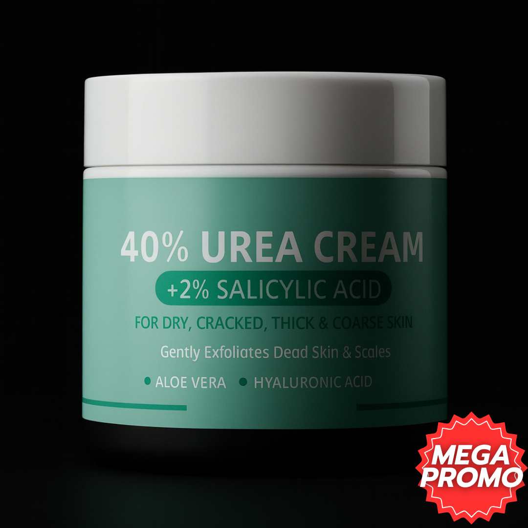 Crema Urea 40™: Crema Dermatológica con Urea al 40% para Hidratar, Exfoliar y Reparar la Piel.