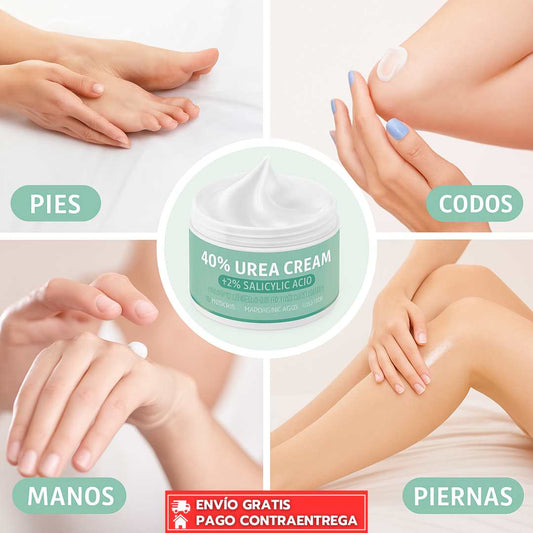 Crema Urea 40™: Crema Dermatológica con Urea al 40% para Hidratar, Exfoliar y Reparar la Piel.